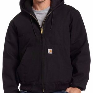 Men's Quilted Flannel Lined Duck Active Jacket